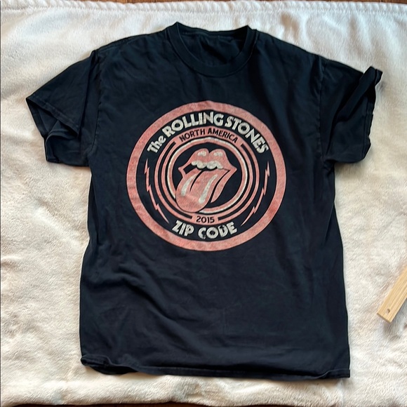 Rolling Stones Black T-Shirt - Picture 1 of 5